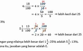 0.25 Dan 0.2 Lebih Besar Mana