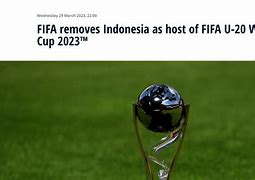 Indonesia Batal Jadi Tuan Rumah Piala Dunia