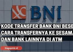 Kode Transfer Bni Ke Bank Sulselbar